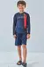 CONJUNTO DE CAMISETA EM MALHA UV DRY 50+ LUCBOO 85156 - loja online