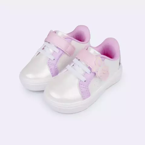 TÊNIS PAMPILI INFANTIL YUMI COLORIDO BORBOLETA 721.054