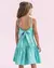 VESTIDO TURQUESA PETIT CHERIE BABADOS E PEDRARIAS 51 10 31 27 358 na internet