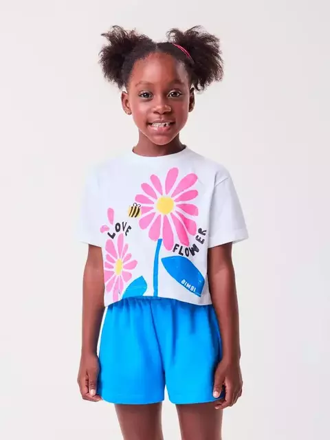 CONJUNTO AZUL LOVE FLOWER FA 689 BIMBI