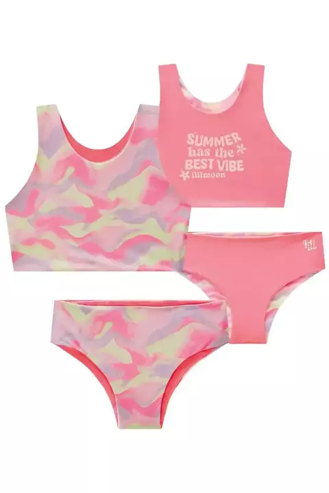 BIQUINI LILIMOON REVERSIVEL EM MALHA UV DRY 50+ 85027