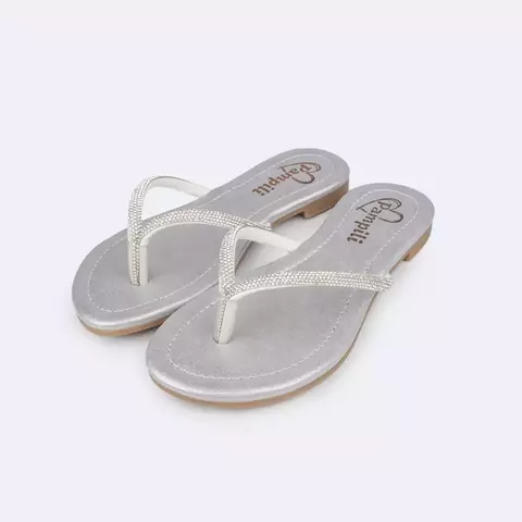 SANDALIA PAMPILI IRIS PRATA 725.037