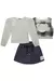 CONJUNTO KUKIE DE BLUSA, COLETE E SHORT SAIA 80395 na internet