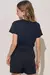 CONJUNTO BLUSA MEIA MALHA COM SHORT SAIA EM SARJA 83001 LILIMOON - comprar online
