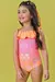 MAIO KUKIE MALHA LARANJA NEON 81391