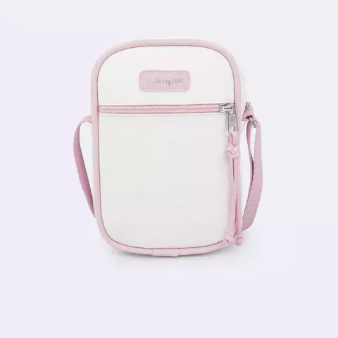 BOLSA TIRACOLO BRANCO ROSA GLACE PAMILI 600.1440.00