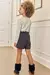 CONJUNTO KUKIE BLUSA E SHORTS EM TWEED BRILHO 79861 - comprar online