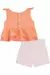CONJUNTO BATA CREPE VISCOSE E SHORT SARJA KUKIE 85781 na internet
