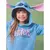 CASACO MOMI STITCH CAPUZ E ORELHA AZUL DENIM H5758