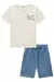 CONJUNTO LUC.BOO CAMISETA E BERMUDA SIMPLE LIFE 83151 - comprar online