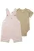 CONJUNTO LUCBOO BODY E JARDINEIRA SANTORINE 83177 - comprar online