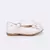 SAPATILHA PAMPILI INFANTIL BAILARINA BRANCA 188.705 na internet