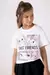 CAMISETA LILIMOON COMFY MEIA MALHA SWEET FRIENDS 90556 - comprar online