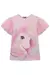 BLUSA EM COTTON E TULE POA OFF WHITE 77005 - Tutti Frutti | Moda Infantil 