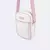 BOLSA TIRACOLO BRANCO ROSA GLACE PAMILI 600.1440.00 - comprar online