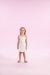 CONJUNTO BRANCO COM SHORT SAIA BRILHO E REGATA COM TULE PETIT CHERIE 51 11 80 27 086