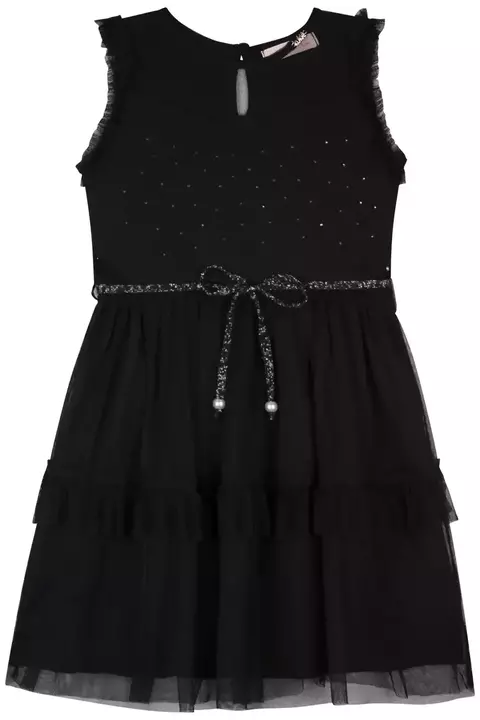 VESTIDO EM TULE COM ELASTANO KUKIE 83737