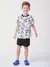 CONJUNTO BIMBI PRETO E BRANCO FUTEBOL GA217