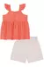 CONJUNTO KUKIE BATA EM LINHO RAJADO E SHORTS SARJA 85079 na internet
