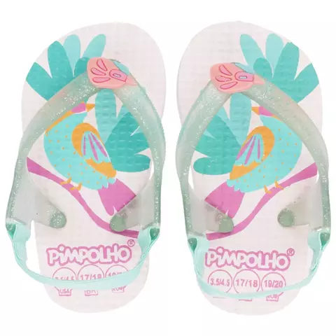CHINELO PRAIANA BABY ROSA/PASSARO 74426