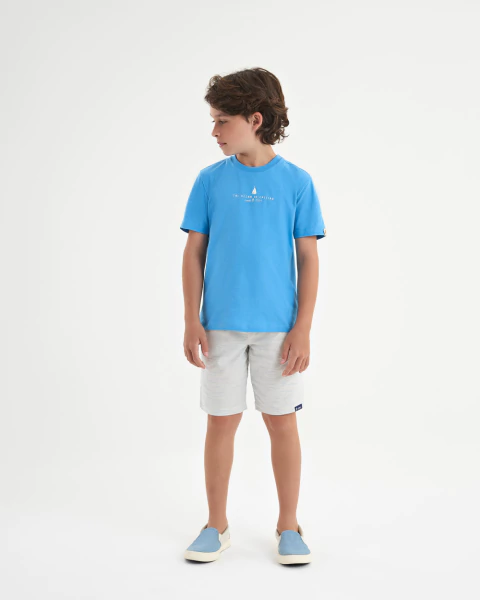 CONJUNTO MASCULINO CAMISETA E BERMUDA ONDA MARINHA 1.253.109
