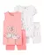Pijama 4 peça flamingo rosa Carter’s - loja online