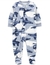 Macacão fleece avião azul Carter’s na internet