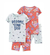 Pijama 4 peça flores Carter’s - comprar online