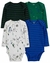 Kit 4 body pinguim Carter’s