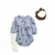 Jardineira floral azul Carter’s - comprar online
