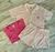 Pijama 3 peça rosa micro fleece Calvin klein - loja online