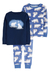 Pijama 3 peça azul micro fleece Carter’s na internet