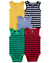 Kit 5 body regata listras Carter’s na internet