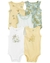 Kit 5 body regata papagaio Carter’s - loja online