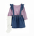 Salopete jeans roxo Carter’s - comprar online