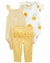 Trio bumbum amarelo Carter’s - manustorebr