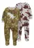kit 2 Macacão fleece dino cinza e verde Carter’s