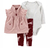 Trio colete fleece cachorro Carter’s - comprar online