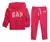 Conjunto moletom pink Gap na internet