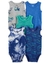 Kit 5 Body regata jacaré Carter’s