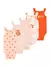 Imagem do Kit 5 body frutas laranja Carter’s