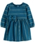 Vestido listrado azul Carter’s na internet