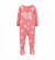 Macacão coração rosa com pé Carter’s - comprar online