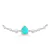 Pulseira em Prata 925 Gota Turmalina Fusion com Pontos De Luz - comprar online