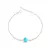 Pulseira em Prata 925 Gota Turmalina Fusion com Pontos De Luz na internet