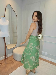 Imagem do Saia Envelope com Forro no Bumbum