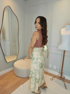 Saia Envelope com Forro no Bumbum