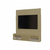 Painel Para Tv Em Ate 32 Polegadas 3 Nichos Naturais Em Mdf (11335)