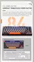Teclado mecânico Machenike K500A-B84 75% TKL Hot-Swappable com fio para jogos, - comprar online