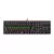 Redragon-K208 Teclado Mecânico Rainbow LED Backlight, 104 Tecla, Anti-Fantasma,